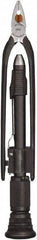 Milbar - 6" OAL, 29mm Jaw Length x 5/8" Jaw Width, Side Cutting Wire Twister Pliers - Diamond Serrated Jaw, Steel Handles - Exact Tooling