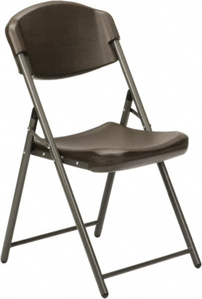 Ability One - 19" Wide x 16" Deep x 33" High, Steel Support Frame & Polypropylene Folding Chair with Plastic Seat & Back - Exact Tooling