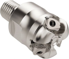 Seco - 19.26mm Cutting Diam, 6mm Max Depth of Cut, Combimaster Indexable Copy End Mill - 3 Inserts, RN..1204 Insert, R217.26 Toolholder, Steel, Through Coolant - Exact Tooling