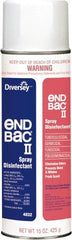 Diversey - Pack of (12) 15-oz Aerosol Cans Disinfectant - Exact Tooling