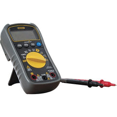 General - TS04, CAT III, 600 VAC/VDC, Digital True RMS Multimeter - 40 mOhm, Measures Voltage, Current, Resistance, Temperature - Exact Tooling