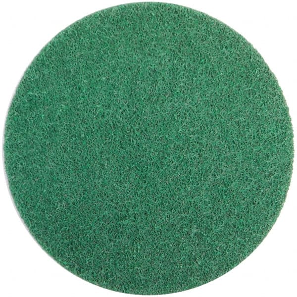 Merit Abrasives - 4-1/2" Diam, Aluminum Oxide Hook & Loop Disc - Fine Grade, Nonwoven, - Exact Tooling