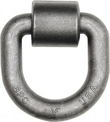 Buyers Products - Steel D-Ring with Integral Bracket - 5" Long, Gray, For Use with Cargo Control - Exact Tooling