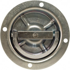 Buyers Products - Steel Rope Ring - 6-3/8" Long, Silver, For Use with Cargo Control - Exact Tooling