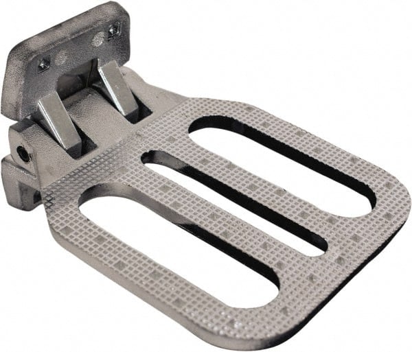 Buyers Products - Aluminum Folding Step - 7-1/4" Long, Silver, For Use with Universal Use - Exact Tooling
