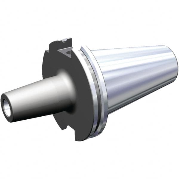 Kennametal - 44.45mm Shank Diam, 10mm Hole Diam, DV40 Taper Shank Shrink Fit Tool Holder & Adapter - 80mm Projection, 24mm Nose Diam, 32mm Clamping Depth, Through Coolant - Exact Tooling