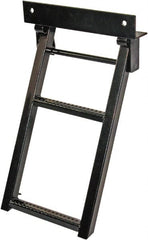 Buyers Products - Steel Retractable Step - 30-1/4" Long, Black, For Use with Universal Use - Exact Tooling