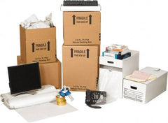 Made in USA - Moving & Box Kits Kit Type: Office Moving Kit Number of Boxes: 37 - Exact Tooling