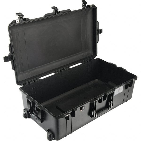 Pelican Products, Inc. - 18-13/32" Wide x 11-1/64" High, Aircase w/Wheels - Black - Exact Tooling