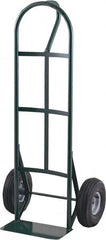 Ability One - 600 Lb Capacity 40" OAH Hand Truck - Steel Handle, Steel, Pneumatic Wheels - Exact Tooling