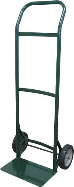 Ability One - 300 Lb Capacity 40" OAH Hand Truck - Steel Handle, Steel, Solid Rubber Wheels - Exact Tooling