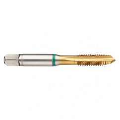 M24x1.5 6H -Flute Cobalt Green Ring Spiral Point Plug Tap-TiN - Exact Tooling