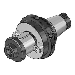WTO - Modular Tool Holding System Adapters; Modular System Size: 1 ; Taper Size: ER25QF ; Projection (mm): 33 ; Through Coolant: Yes - Exact Tooling