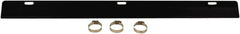 Buyers Products - Steel Wind Deflector Kit - 40" Long, Black, For Use with Ladder Racks - Exact Tooling