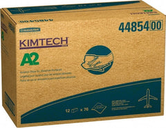 Kimtech - A2 Disposable Aerospace Wipes - Packet, 12-1/2" x 12" Sheet Size, White - Exact Tooling