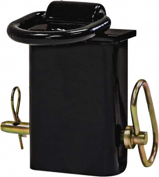 Buyers Products - Steel Forged Stake Pocket D-Ring - 3-1/2" Long, Black, For Use with Cargo Control - Exact Tooling