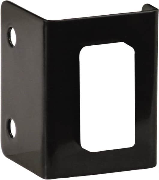 Buyers Products - Steel Rocker Switch Mounting Bracket - 3" Long, Black, For Use with Rocker Switches - Exact Tooling