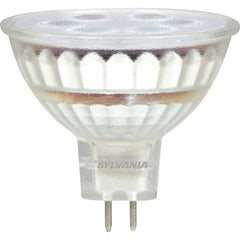SYLVANIA - Lamps & Light Bulbs; Lamp Technology: LED ; Lamps Style: Commercial/Industrial ; Lamp Type: MR16 ; Wattage Equivalent Range: 1-19 ; Actual Wattage: 6.00 ; Base Style: Bi-Pin - Exact Tooling