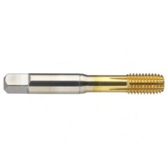 M6 x 1.0 Dia. - 6H - 3 FL - Cobalt Bottoming Tap FORM-E-TiN - Exact Tooling
