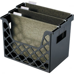 UNIVERSAL - Black File Boxes-Portable - Plastic - Exact Tooling