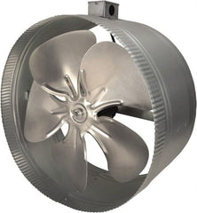 Suncourt - 16" Diam, 1.57 Amp, 120 Volt Duct Fan - 1,100 CFM, 1,180 RPM, Single Speed - Exact Tooling