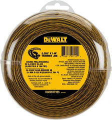 DeWALT - 0.095" Diam, 144' Long String Trimmer Replacment Line - For DCST920B, DCST920P1, DCST970X1, DCST990B, DCST990H1, DCST990M1 - Exact Tooling
