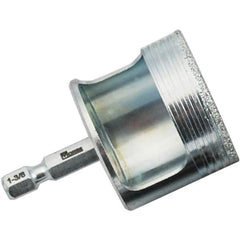 M.K. MORSE - 1" Diam, 1-1/2" Cutting Depth, Hole Saw - Steel Saw, Gulleted Edge - Exact Tooling