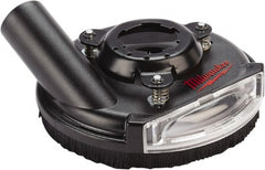 Milwaukee Tool - Angle & Disc Grinder Dust Shroud Kit - For Use with Milwaukee 8960-20 - Exact Tooling