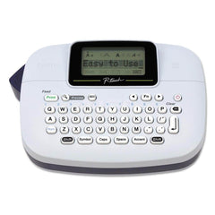 Brother - Electronic Label Makers; Type: Handheld Handy Label Maker ; Accessories: 12 mm starter tape ; Power Source: (4) AAA Batteries (Sold Separately) ; Resolution: 230 ; Additional Information: Brand: Brother; Product Line: P-Touch?; Compatible Tape - Exact Tooling