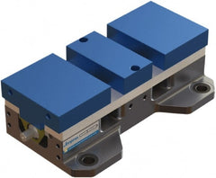 Jergens - 21" Long x 252mm Wide x 124mm High Aluminum & Stainless Steel Fixture Plate - 37mm Plate Thickness - Exact Tooling