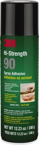 3M - 12.23 oz Aerosol Clear Spray Adhesive - High Tack, 250°F Heat Resistance - Exact Tooling