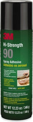 3M - 12.23 oz Aerosol Clear Spray Adhesive - High Tack, 250°F Heat Resistance - Exact Tooling
