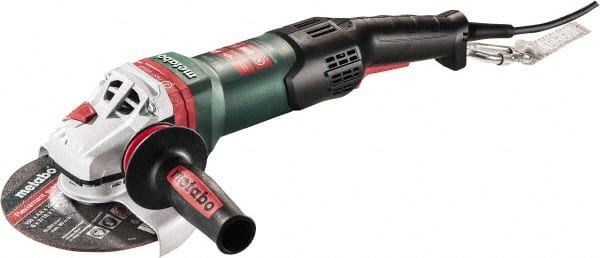 Metabo - 6" Wheel Diam, 9,600 RPM, Corded Angle & Disc Grinder - 5/8-11 Spindle, 120 Volts, 14.5 Amps - Exact Tooling