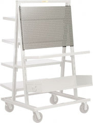 Little Giant - Pegboard Tool Rack - Use with Little Giant Adjustable Tray A-Frame Shelf Trucks - Exact Tooling