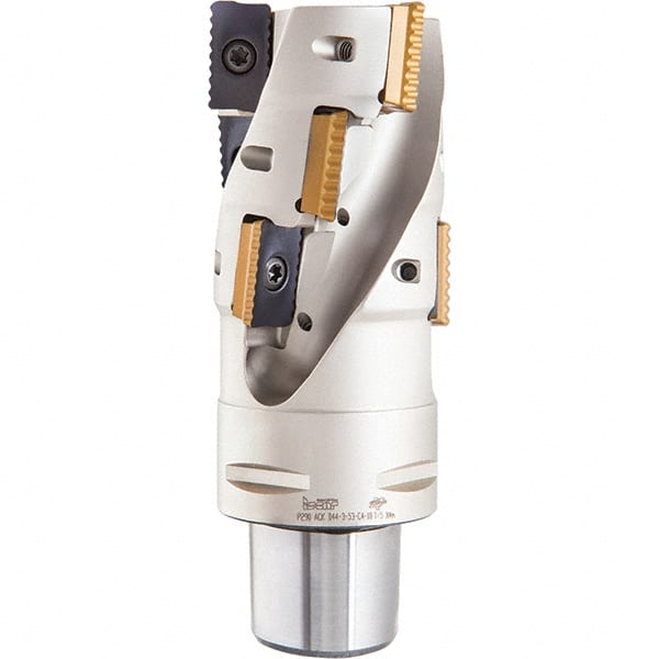 Iscar - Multimaster 32mm Camfix 32 Taper Shank Milling Tip Insert Holder & Shank - 35mm Projection, T05 Neck Thread, 7.6mm Nose Diam - Exact Tooling