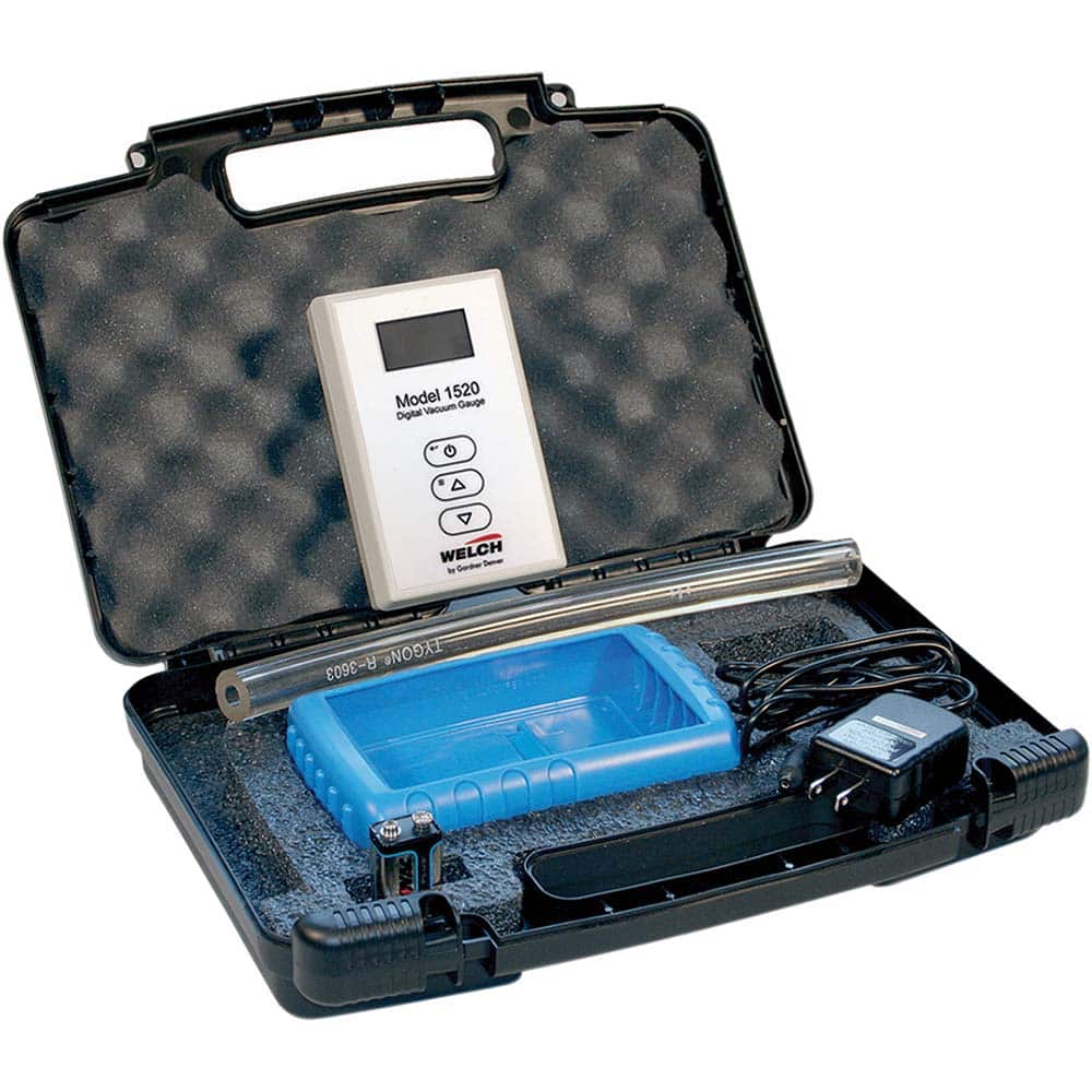 Welch - Air Compressor & Vacuum Pump Accessories; Type: Vacuum Gauge Kit ; For Use With: 1520 - Exact Tooling