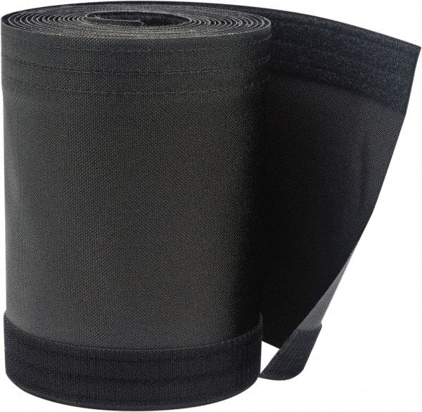 Atlantex - 1" ID Black Abrasion Sleeve for Hoses - 25' Long, -65 to 225°F - Exact Tooling