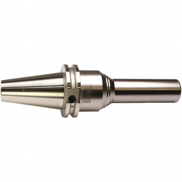 Emuge - CAT40 Taper Shank, 9/16" Hole Diam x 30mm Nose Diam Milling Chuck - 148mm Projection, Through-Spindle Coolant, Balanced to 20,000 RPM - Exact Tooling