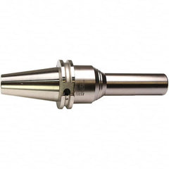 Emuge - CAT40 Taper Shank, 9/16" Hole Diam x 30mm Nose Diam Milling Chuck - 148mm Projection, Through-Spindle Coolant, Balanced to 20,000 RPM - Exact Tooling
