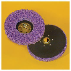 ‎4 1/2 in × 5/8-11 TN Quick-Change Clean & Strip XT Disc SXCS Purple Alt Mfg # 33194 - Exact Tooling