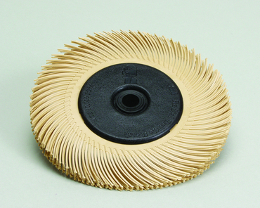 6 x 1" - 6 Micron Grit - Ceramic - Radial Bristle Brush - Exact Tooling
