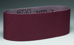 37 x 60" - P180 Grit - Aluminum Oxide - Cloth Belt - Exact Tooling