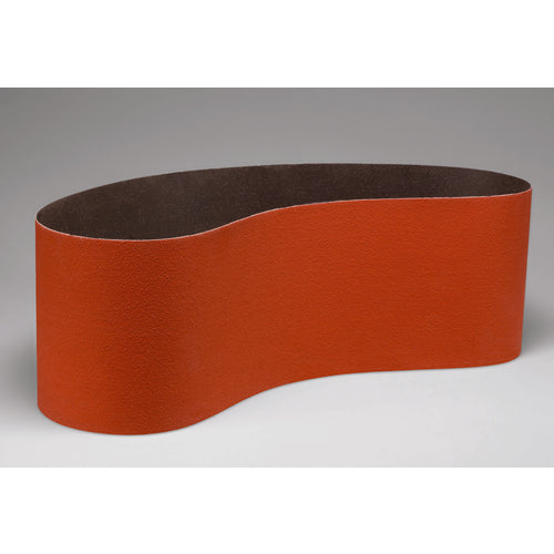 3M Cloth Belt 747D P120 X-weight 3″ × 118″ Film-lok Single-flex - Exact Tooling