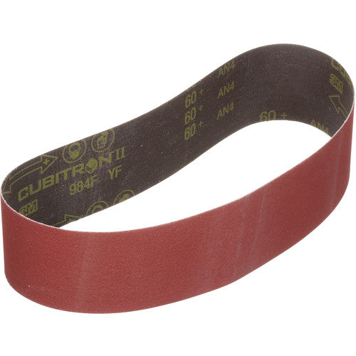 3M Cubitron II Cloth Belt 984F 36+ YF-weight 3″ × 118″ - Exact Tooling