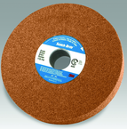 12 x 1/2 x 5" - 7AMED Grade - Scotch-Brite™ Cut & Polish Wheel - Exact Tooling