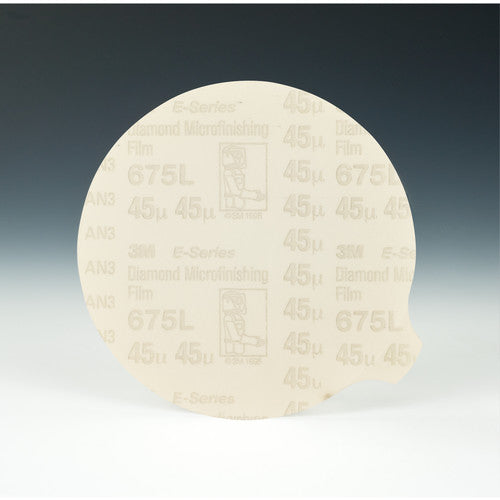 3M Hookit Diamond Microfinishing Film Disc 675L 45 Mic 5″ x NH Die 500LG - Exact Tooling