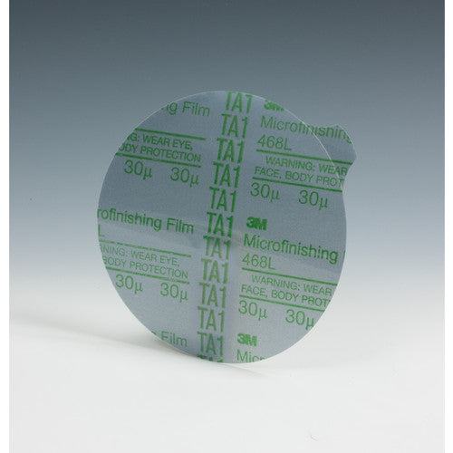 3M Microfinishing Film Disc 468L 15 Mic Type E 12″ x NH Die 1200B Unbacksized - Exact Tooling