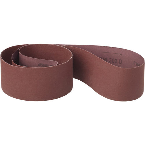 ‎3M Cloth Belt 302D P400 J-weight 1-1/2″ × 100″ Film-lok Special Full- flex Scallop A - Exact Tooling