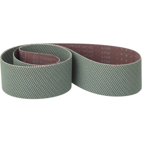 3M Trizact CF Cloth Belt 347FC A160 X-weight 6″ × 148″ Film- lok No Flex - Exact Tooling