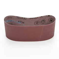 3M Cloth Belt 340D P220 X-weight 6″ × 48″ Top Butt 45 Degree Angle - Exact Tooling